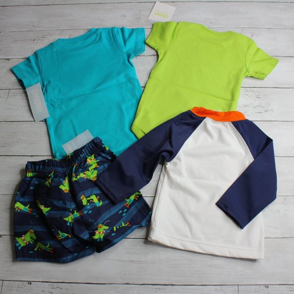 Gymboree Baby Boy Swimsuit Shorts Shirts Lot - Picture 5 of 5